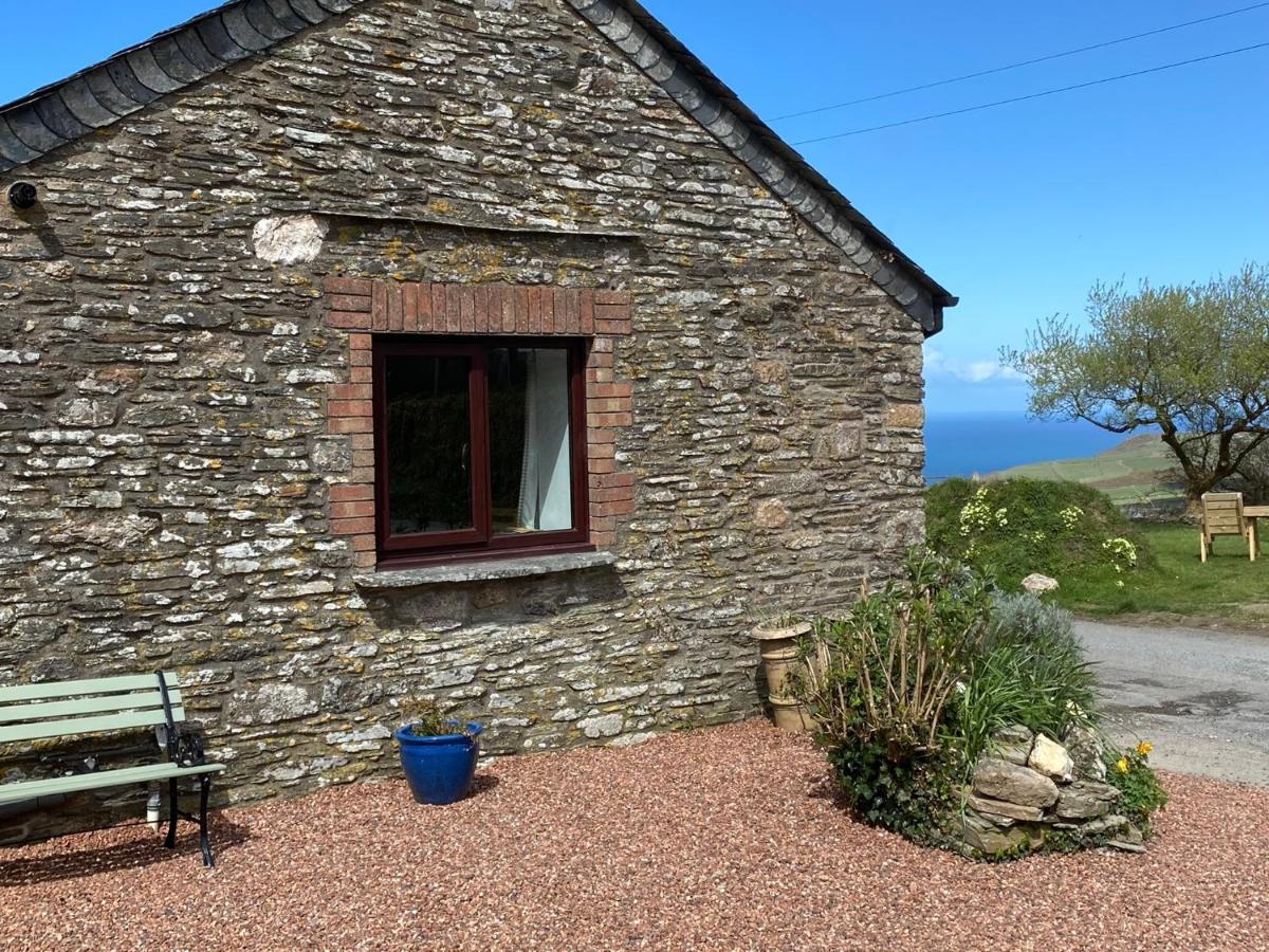 Polrunny Farm Seaberry Cottage With A Sea View And Log Burner Boscastle Esterno foto