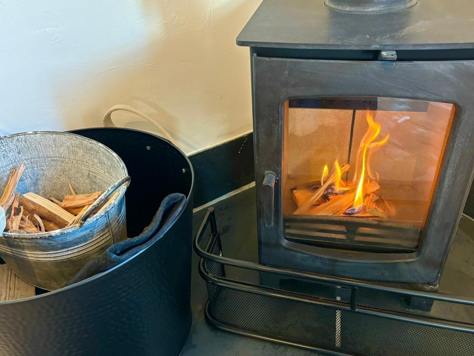 Polrunny Farm Seaberry Cottage With A Sea View And Log Burner Boscastle Esterno foto