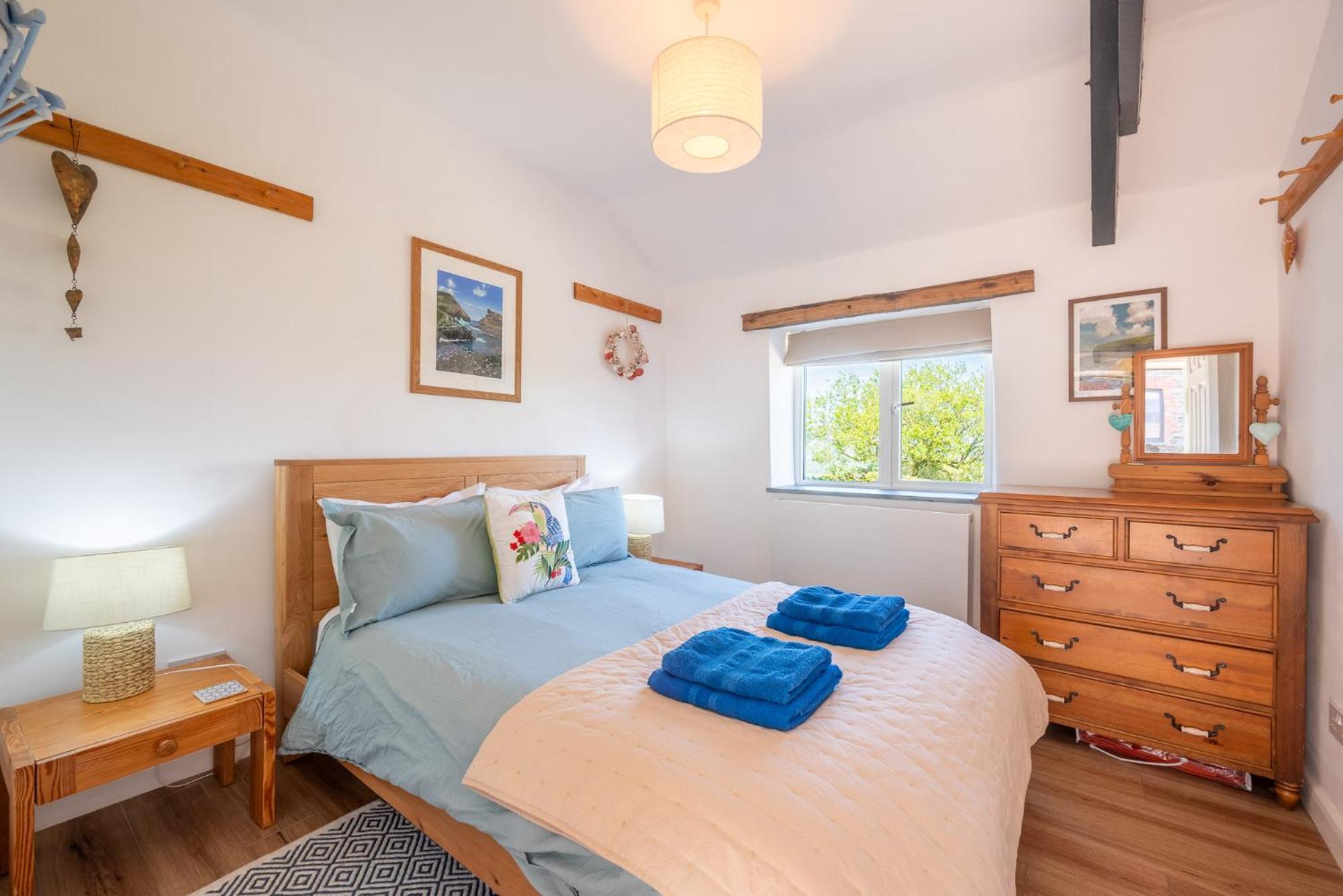 Polrunny Farm Seaberry Cottage With A Sea View And Log Burner Boscastle Esterno foto
